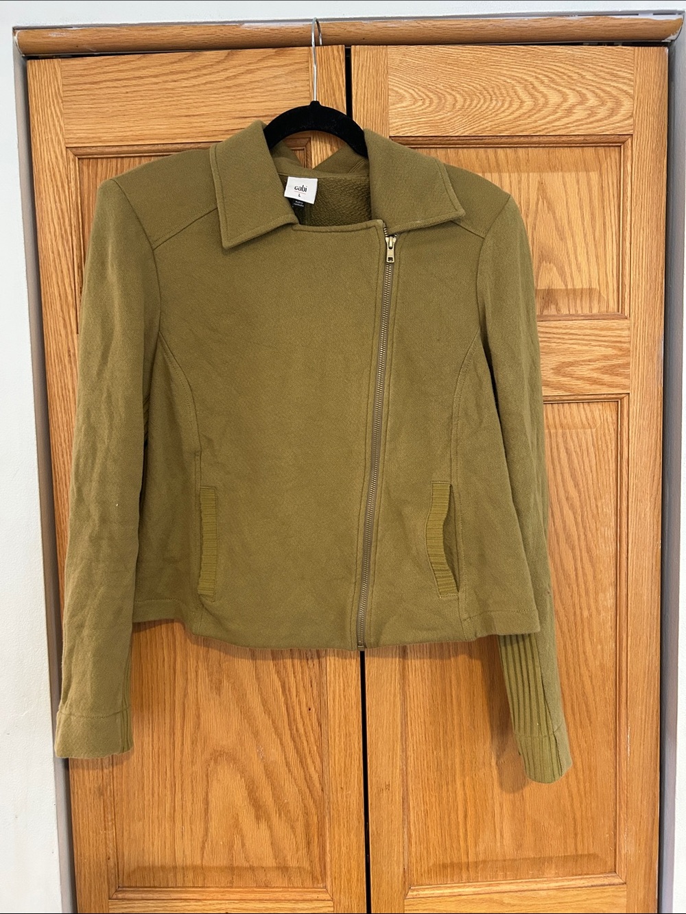 CAbi Olive Road Trip jacket!